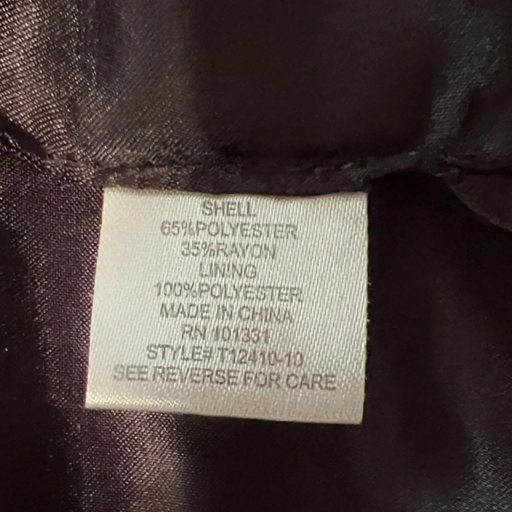 Charlotte Russe Black and White Plaid Vest - Picture 4 of 8